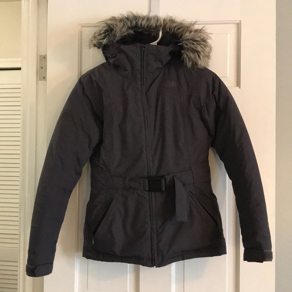 North Face Jacket with Fur Hood